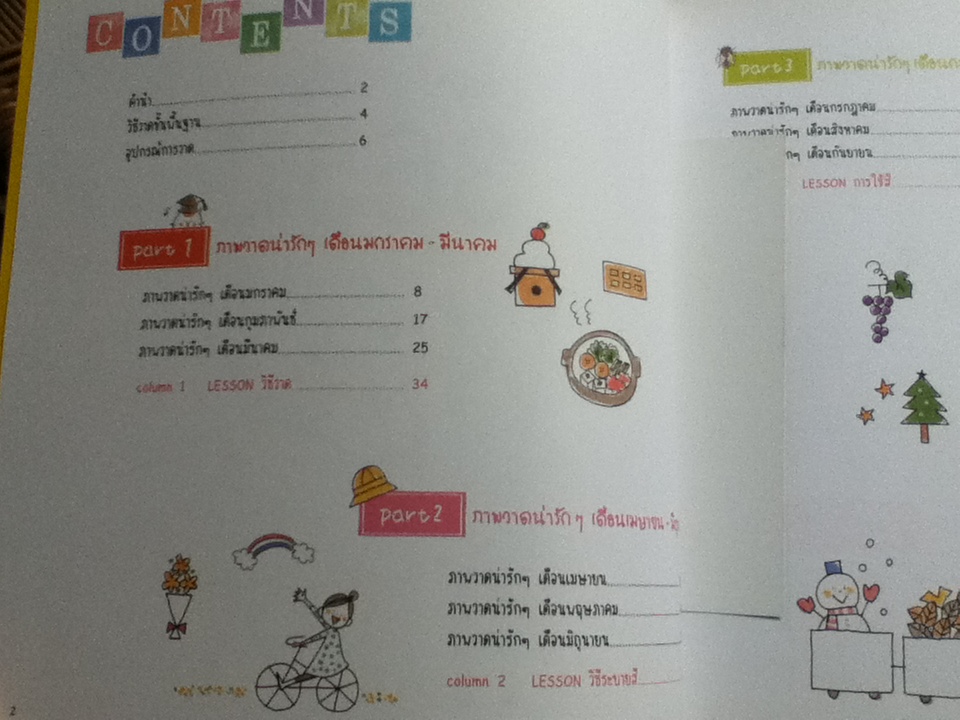 บทเรียนวาดภาพอย่างง่ายกับคุณคาโมะ วาดสบายได้ทั้ง 365 วัน