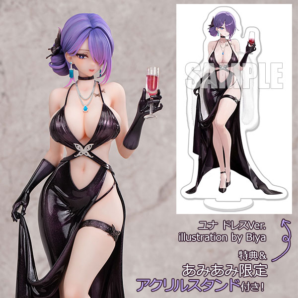 [AmiAmi Exclusive Bonus] [Bonus] Yuna Dress Ver. illustration by Biya 1/6 Complete Figure(Provisional Pre-order)