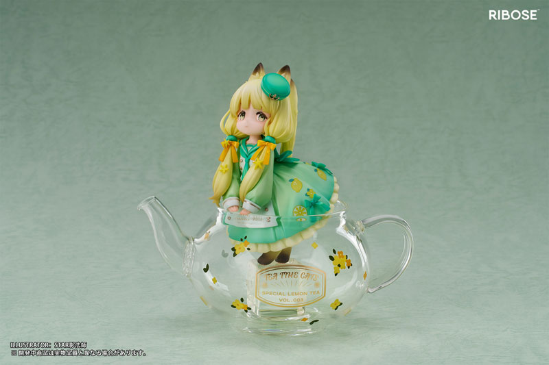 [Bonus] [Exclusive Sale] Original Chibi Figure DLC Series "Tea Time Cats" : "Lemon Cat"(Provisional Pre-order)