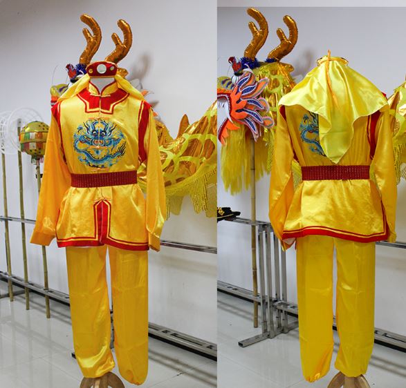 ชุดเสื้อผ้าสำหรับแสดงการเชิดมังกร เกรดพรีเมี่ยม (แบบ B) 舞龙服装(模型B) Dragon Dance Performing Costumes (Type B)