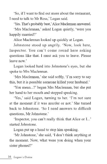 หนังสืออ่านนอกเวลาภาษาอังกฤษเรื่อง Logan's Choice (ระดับ 2) Logan's Choice (Level 2)