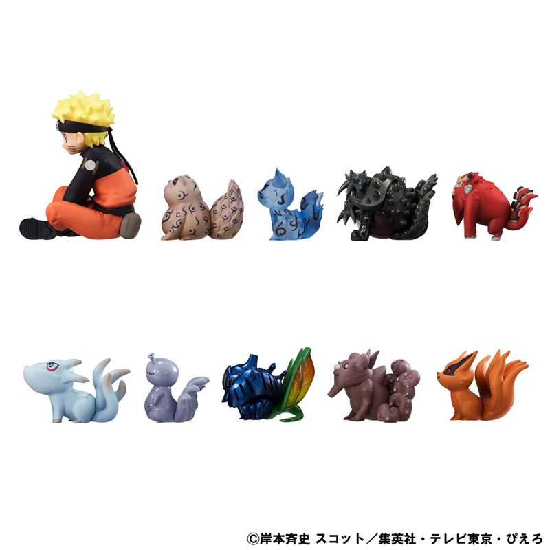 [Exclusive Sale] G.E.M. Series Gaiden! NARUTO Shippuden Naruto Uzumaki & Tailed Beasts Complete Figure(Pre-order)
