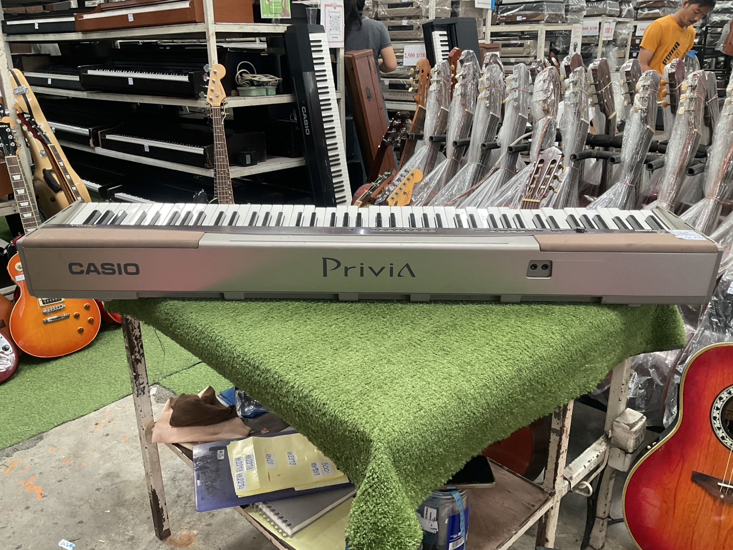 เปียโน CASIO : PX-100 สินค้าไม่พร้อมใช้งาน (ต้องซ่อม)