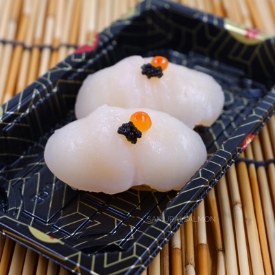 ซูชิหน้าหอยเชลล์ญี่ปุ่น - Hotate Sushi (2 pcs.)