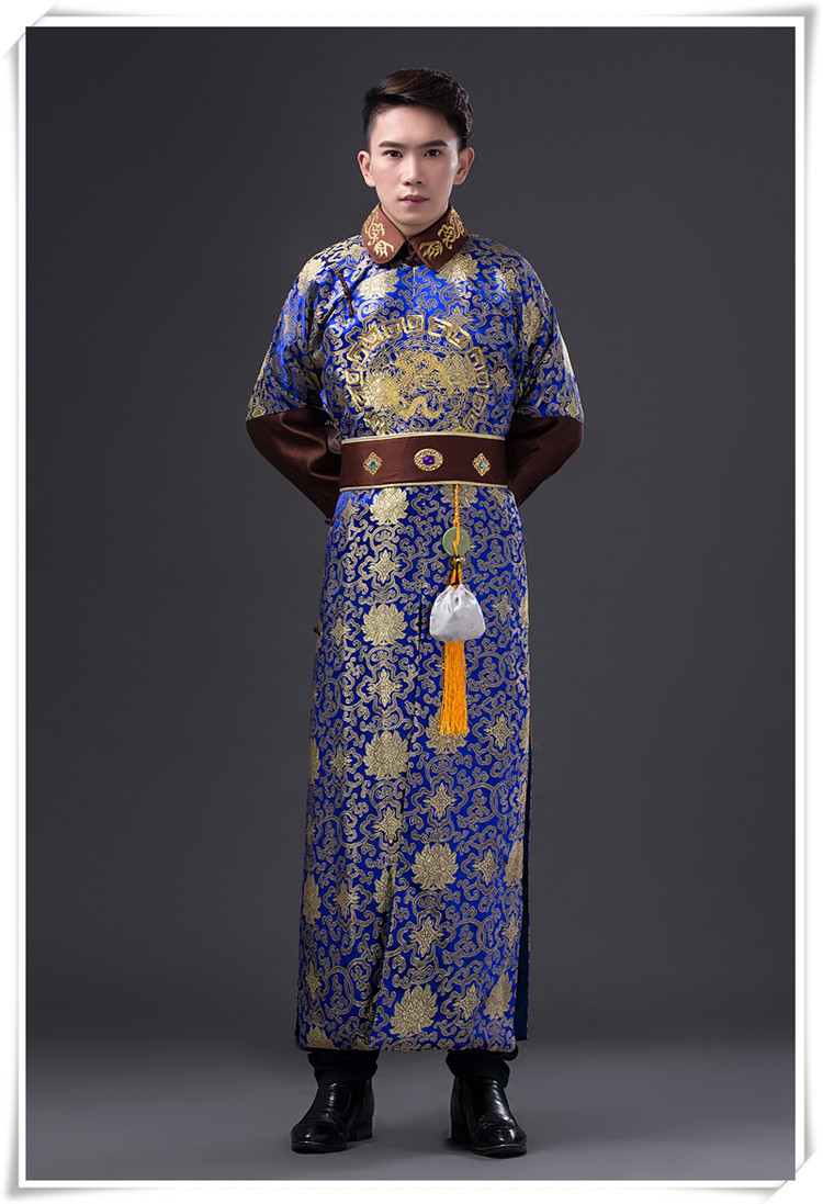 ชุดเสื้อผ้าองค์ชายสมัยราชวงศ์ชิง 古装清朝服男服装 Qing Dynasty Men's Costume