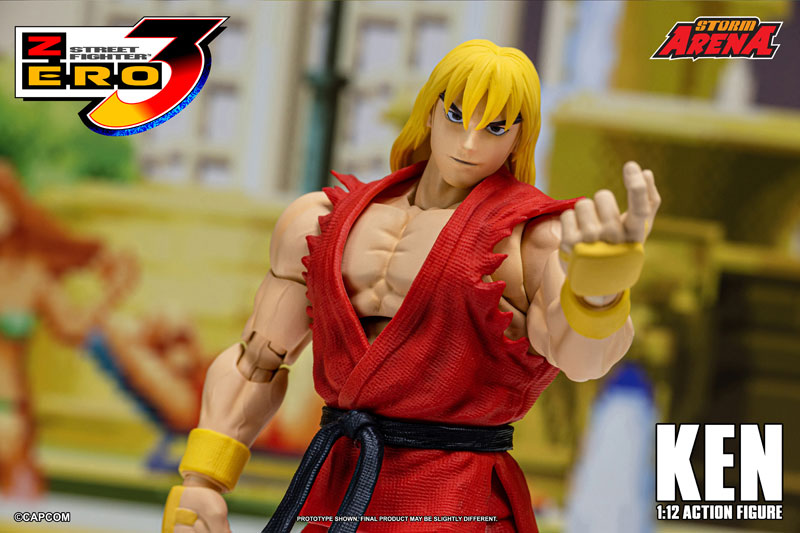 Street Fighter Alpha 3 1/12 Scale Action Figure Ken(Provisional Pre-order)