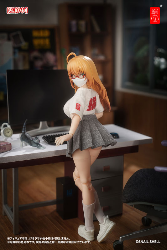 Snail Shell Staff Uniform (White) Doll Outfit Set Complete Model Optional Part (DOLL ACCESSORY)(Pre-order)