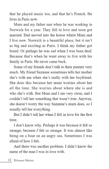 หนังสืออ่านนอกเวลาภาษาอังกฤษเรื่อง Different Worlds (ระดับ 2) Different Worlds (Level 2)