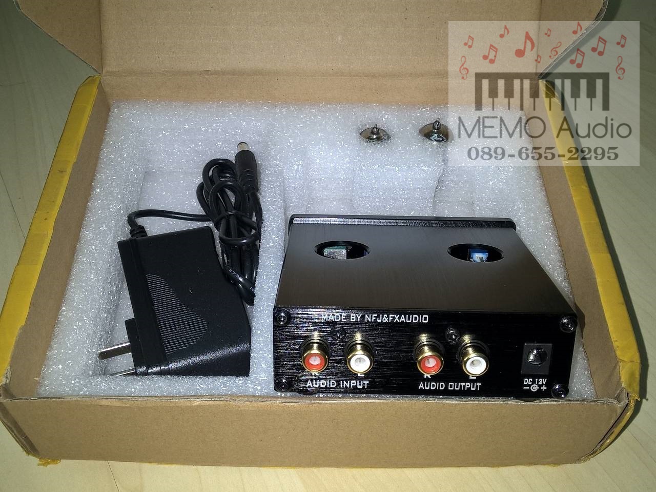 FX-AUDIO TUBE-01 DC12V 1A Bile Preamp Tube Amplifier Buffer 6J1 HIFI Audio