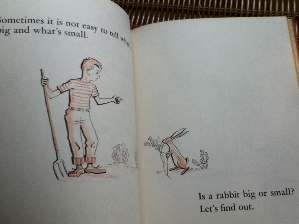 LET'S FIND OUT WHAT'S BIG AND WHAT'S SMALL/ Martha and Charles Shapp