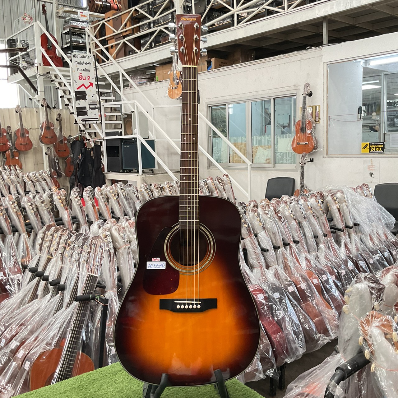 กีต้าร์โปร่ง MORRIS : MD-307LHTS