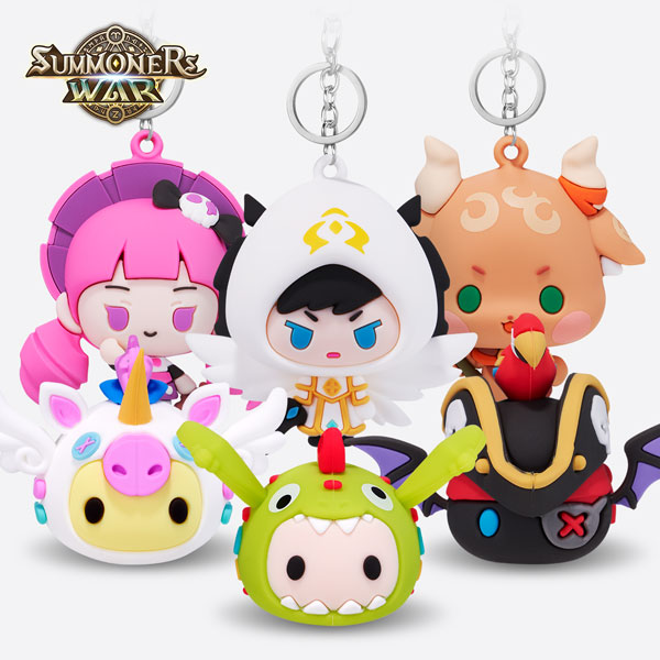 [Summoners War]3D Keychain Set (6 Types) / (random 1ea)(Provisional Pre-order)