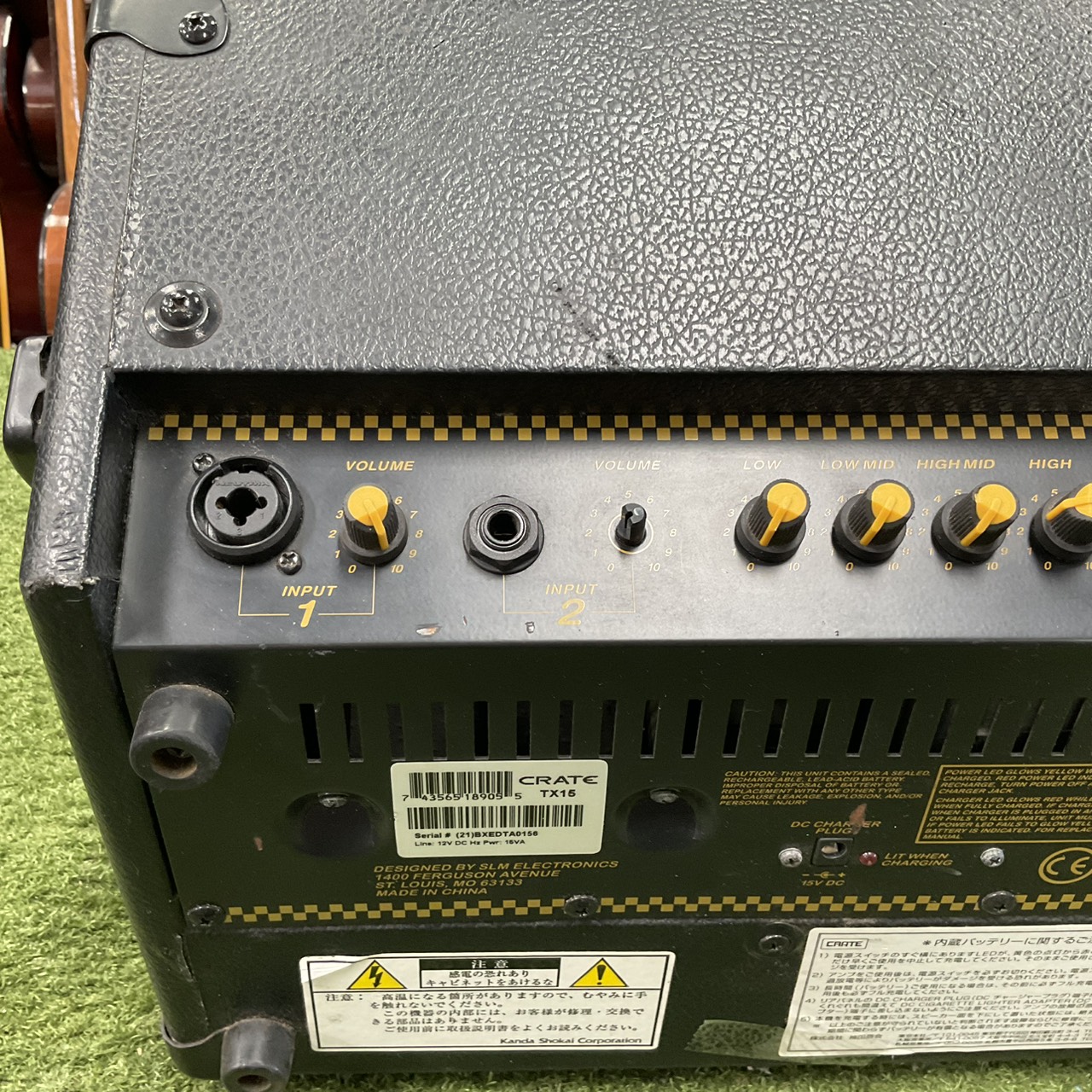 แอมป์กีต้าร์ CRATE : TX15 สินค้าไม่พร้อมใช้งาน (ต้องซ่อม)