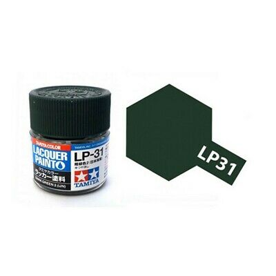สีทาโมเดลสูตรแลคเกอร์ทามิย่า Tamiya Lacquer Painto LP-31 Dark Green 2 (IJN)