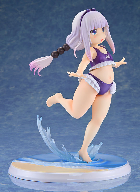 Miss Kobayashi's Dragon Maid Kanna Kamui: Excited to Wear a Swimsuit at Home Ver. (Purple) 1/6 Complete Figure(Pre-order)