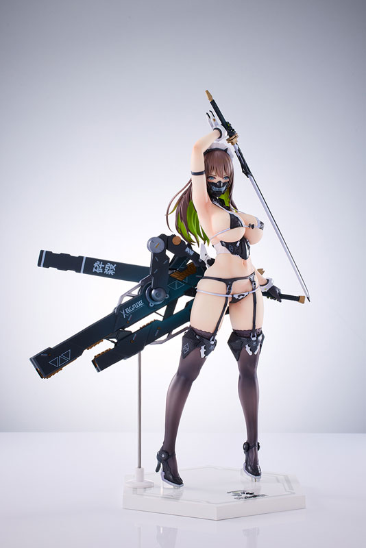 Nidy-2D- Original "PIXEL PHILIA 18" "Meido-Busou: Blade" DX ver. illustration by Nidy-2D- 1/7(In-stock)