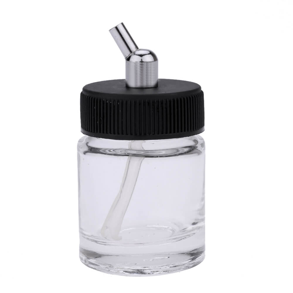 BD-02 Glass Cup 22 cc. ถ้วยใส่สีแอร์บรัช