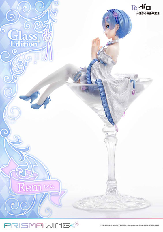 PRISMA WING Re:ZERO -Starting Life in Another World- Rem Glass Edition 1/7 Complete Figure(Pre-order)