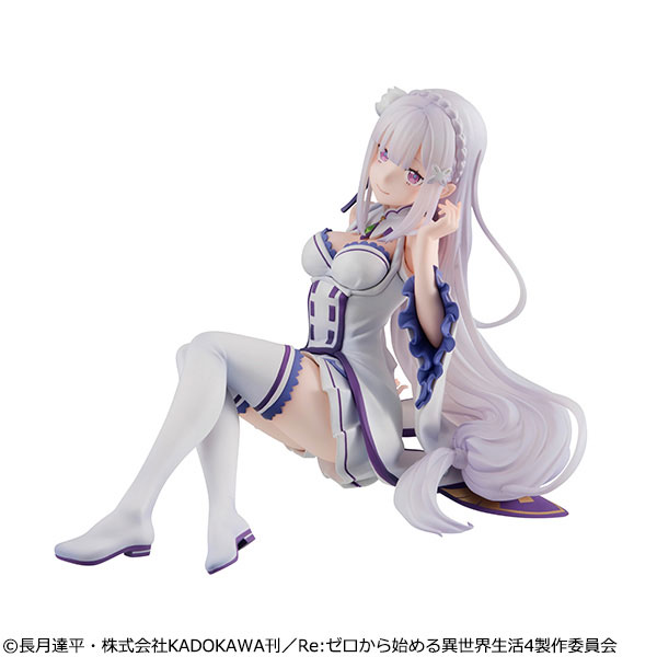 Melty Princess Re:ZERO -Starting Life in Another World- Palm-size Emilia Complete Figure(Pre-order)