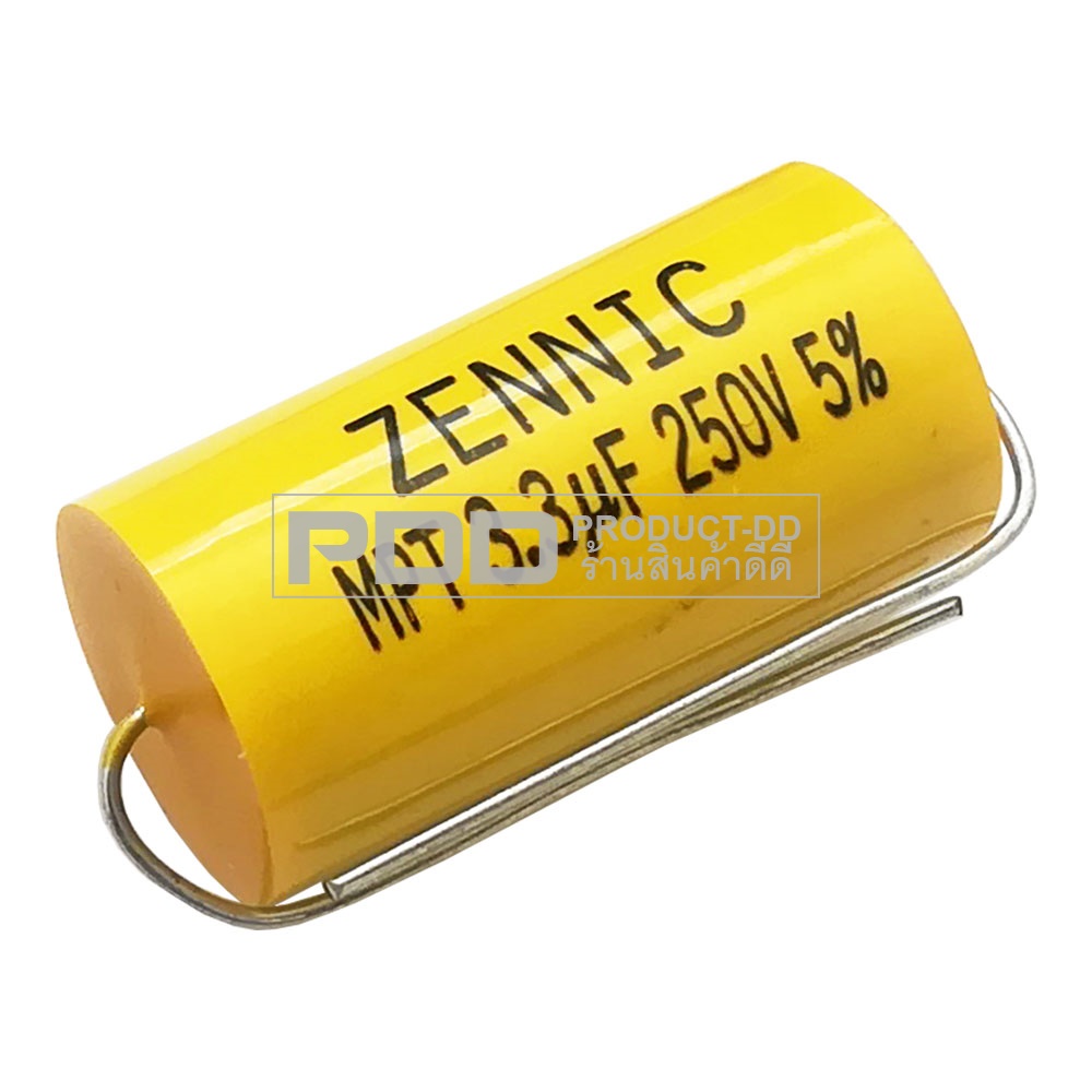 C เสียงแหลม ZENNIC MPT 3.3uF 100V 5% คาปาซิเตอร์ Capacitor คอนเดนเซอร์ Condenser