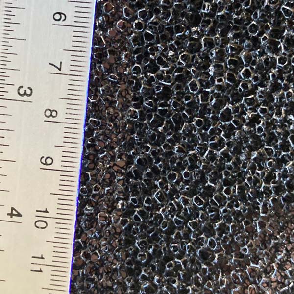 CF-100100-0320 ฟองน้ำกรองฝุ่น ขนาด 100x100x0.3 ซม. (20PPi)