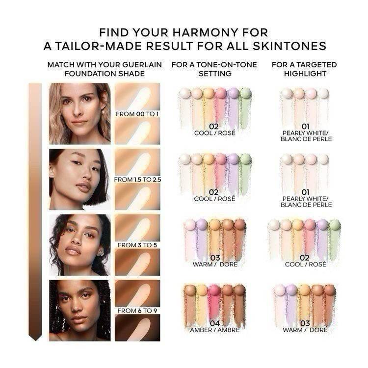 GUERLAIN Meteorites Light-Revealing Pearls Of Powder 20 g ( มีสีให้เลือกคะ )