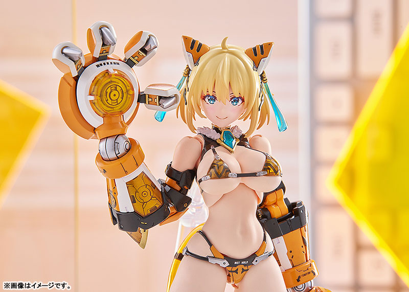 PLAMAX BP-02 BUNNY SUIT PLANNING Sophia F. Shirring: Tiger Armor Ver. Plastic Model(Pre-order)