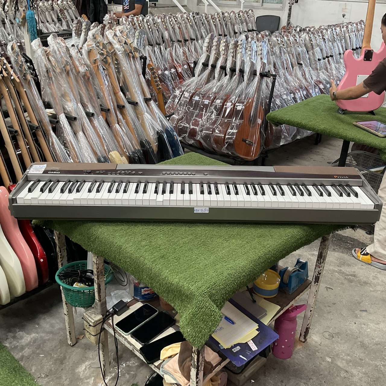 เปียโน CASIO : PX-100 สินค้าไม่พร้อมใช้งาน (ต้องซ่อม)