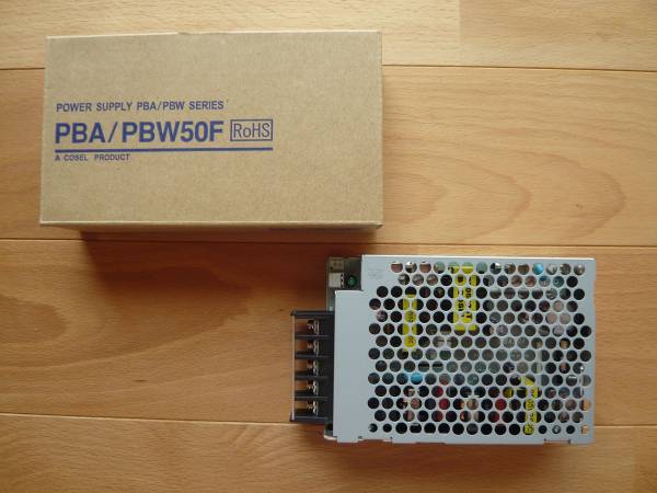 Cosel : Power Supply : PBA50F-24-N With Cover