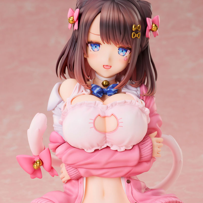 Katto Illustration "Ribbon Hairpin-chan (Nekorindou Illustration) " Complete Figure(Pre-order)