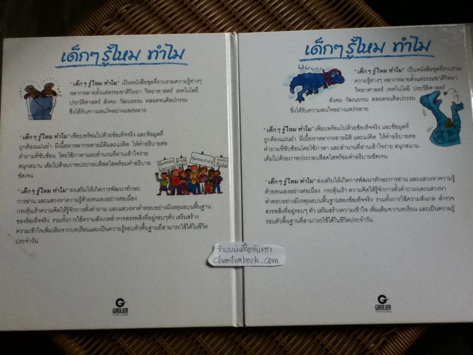 หนังสือชุด เด็กๆ รู้ไหม ทำไม (24เล่ม/ชุด)