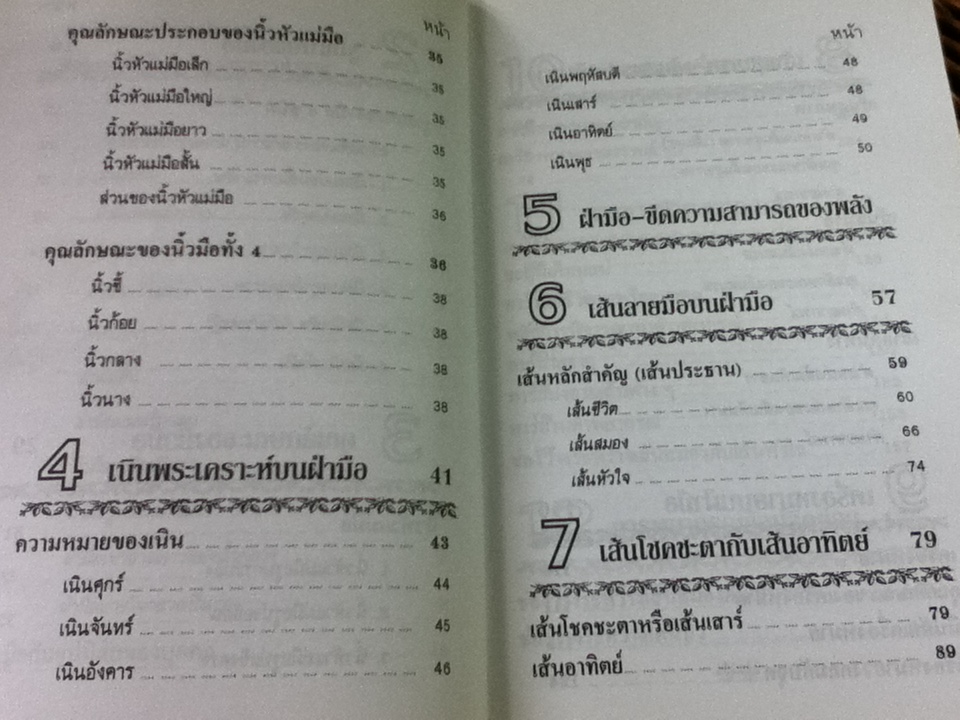 ลายมือพยากรณ์/ ญาณทิพย์