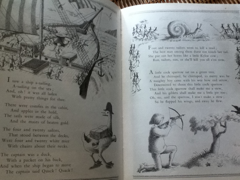 LAVENDER'S BLUE A Book of Nursery Rhymes/ Kathleen Lines, Harold Jones