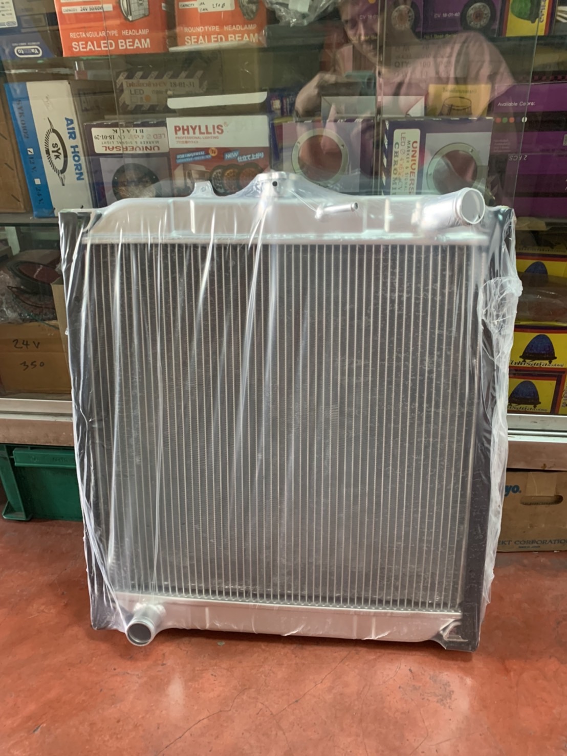 หม้อน้ำ HINO FC4J FB4J 145 175 แรง JO5C อลูมิเนียม