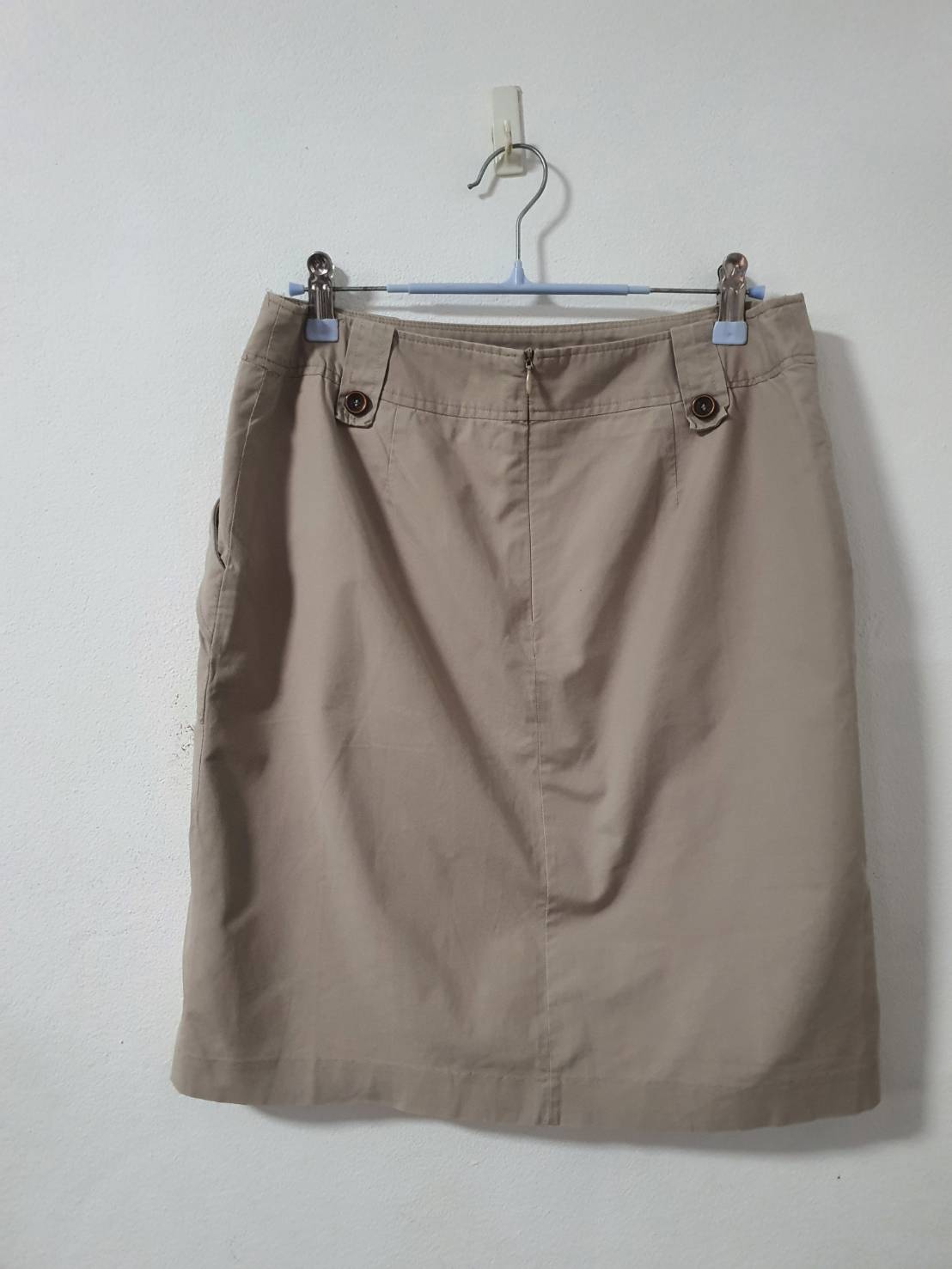 FF06322 กระโปรงสั้น สีเทา แบรนด์ LIGNE เอว 28 นิ้ว