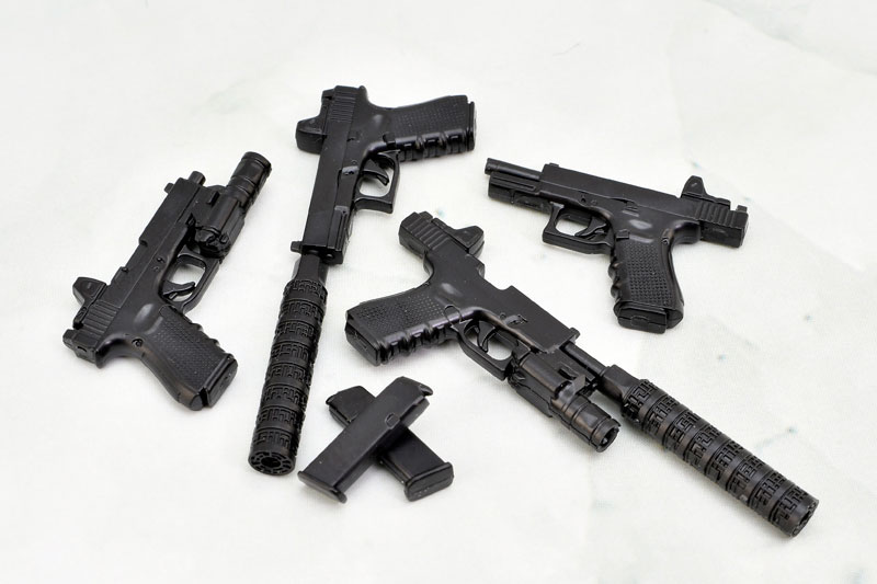 LittleArmory [LA115] G17 & 18C & 19 Type 1/12 Plastic Model(Pre-order)