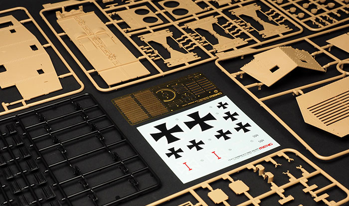 โมเดลรถถัง Meng Model ขนาด 1/35 TS-017 German A7V Tank (KRUPP)