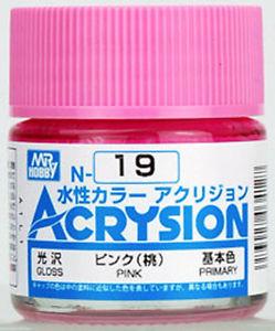 สีสูตรน้ำ Acrysion N19 Pink