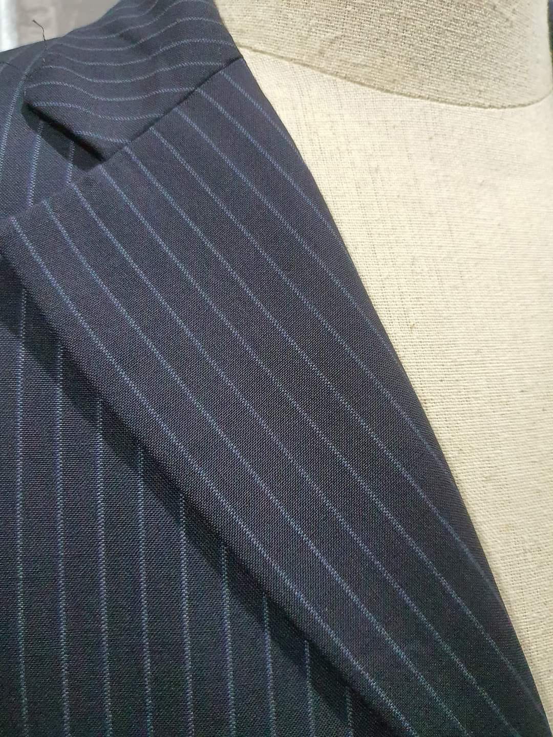 SUIT C0007 เสื้อสูท นำเข้า มือสอง สีดำ อก 39 นิ้ว