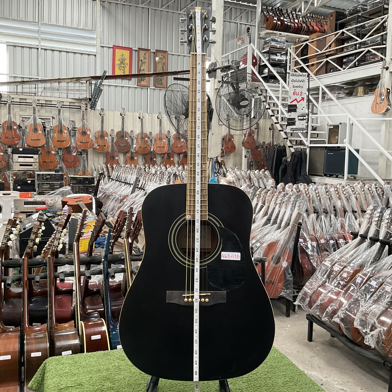 กีต้าร์โปร่ง HONEY BEE : W-15M BK