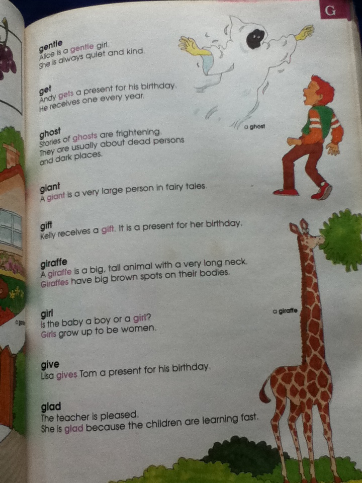 PACIFIC Children's Dictionary of 2001 words