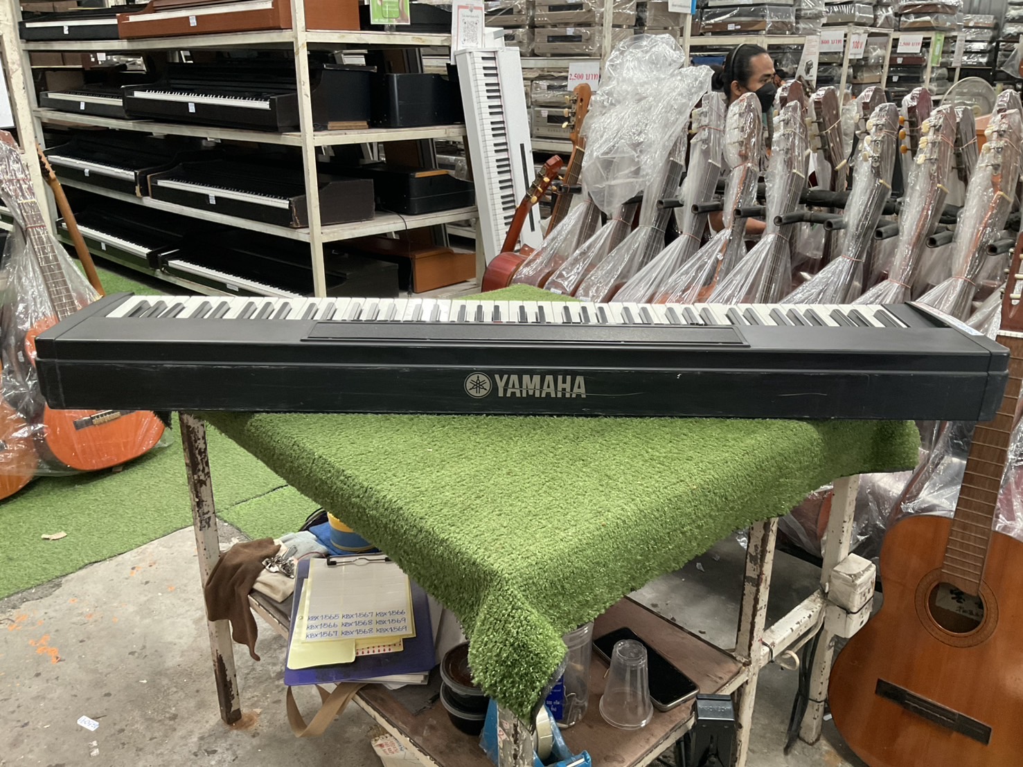 เปียโน YAMAHA : P-80 (ELECTRONIC) สินค้าไม่พร้อมใช้งาน (ต้องซ่อม)