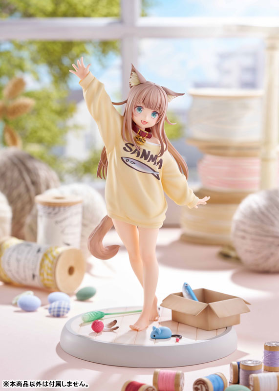 [Limited Edition] My Cat Is A Kawaii Girl KINAKO -Play With Ver.- PVC Figure (1:6 Scale)(Pre-order)
