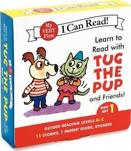 MY VERY FIRST I CAN READ BOX SET 1: LEARN TO READ WITH TUG THE PUP&FRIENDS! BY DKTODAY