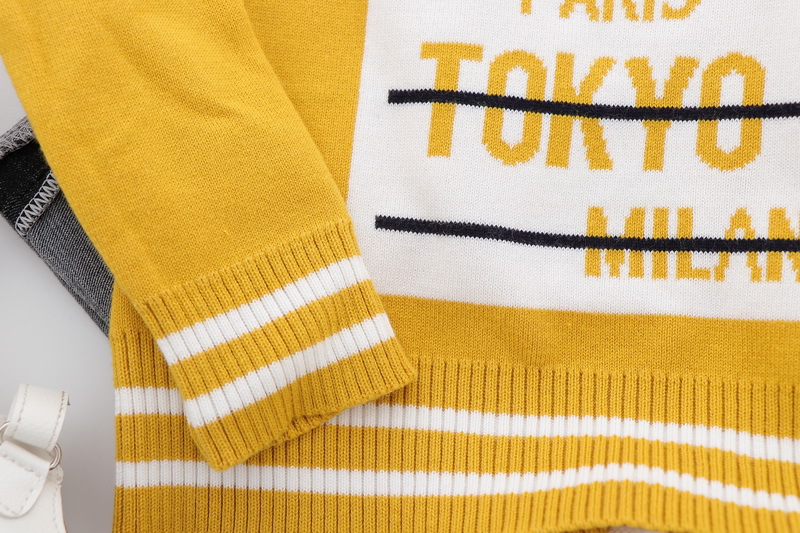 เสื้อไหมพรมเด็กชาย ลายNYC