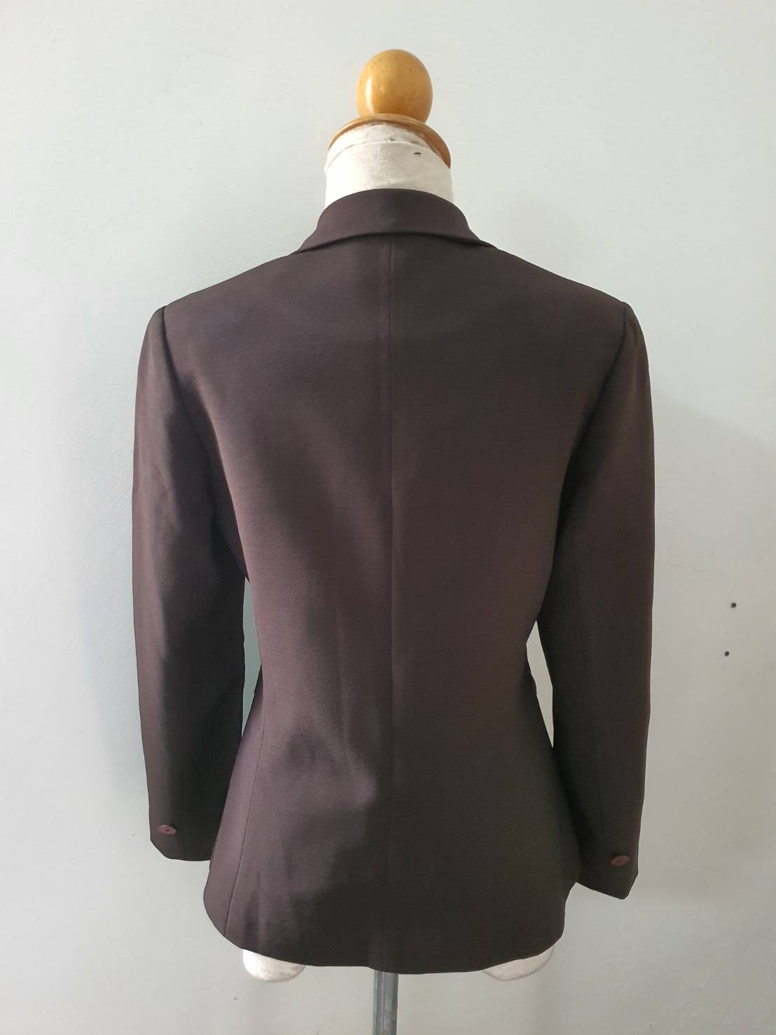 FF06093 เสื้อสูท สีน้ำตาล มือสอง แบรนด์ ANGEL อก 34 นิ้ว