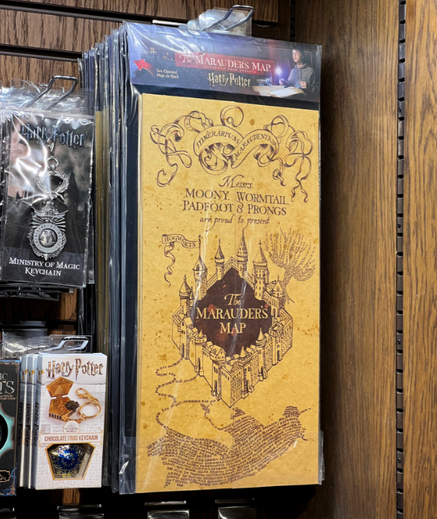 Harry Potter Marauders Map แผนที่ตัวกวน : Noble Collection