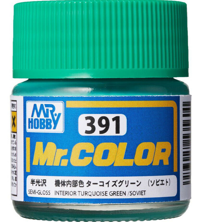 Mr.Color C391 Interior Turquoise Green Soviet (Semi-Gloss)