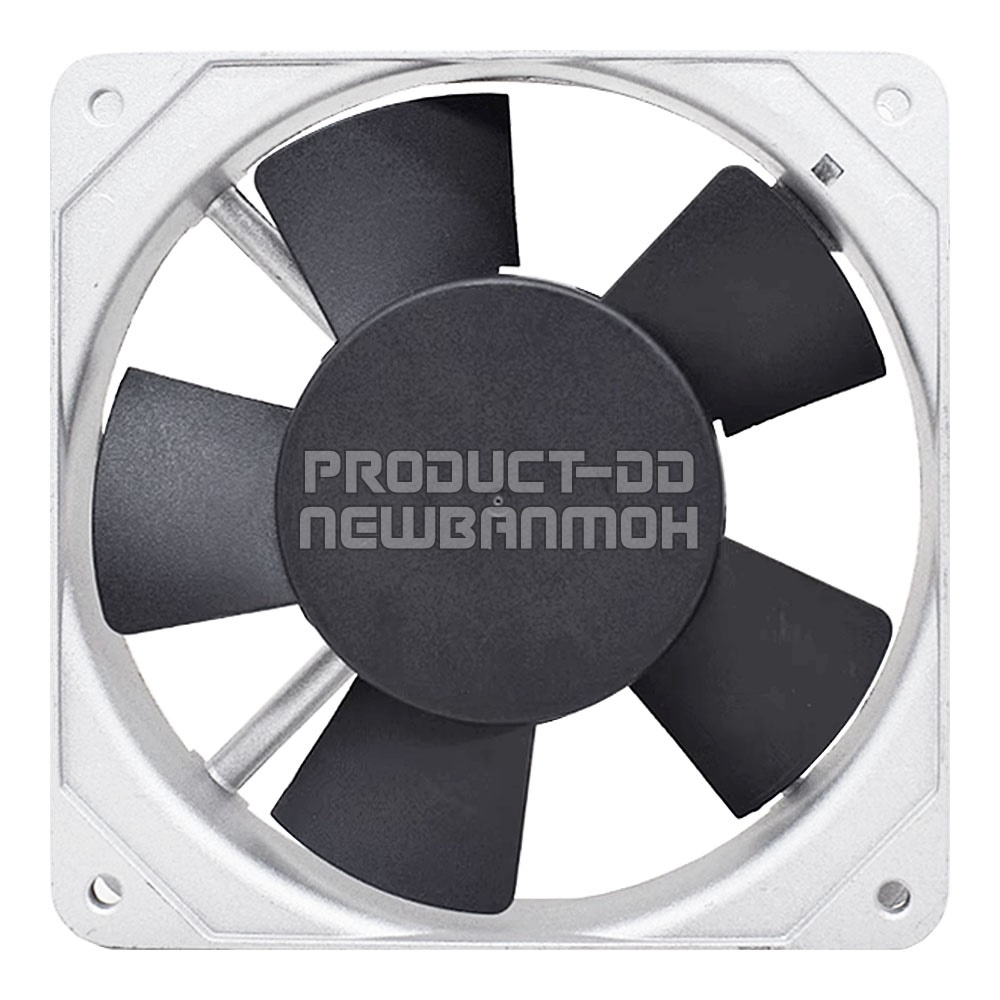 109S072UL พัดลมระบายความร้อน AC 220V 12025HBL บอลแบริ่ง Ball Bearing ขนาด 4.5 นิ้ว (12x12x2.5 ซม.)