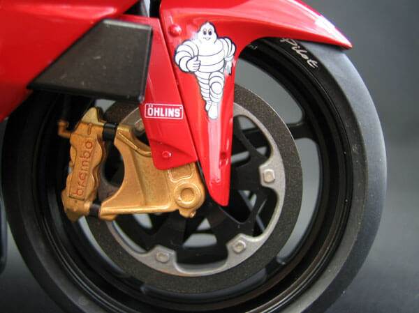 โมเดลมอเตอร์ไซด์ทามิย่า ขนาด 1/12 Tamiya TA14091 Antena 3 Yamaha YZR500'02